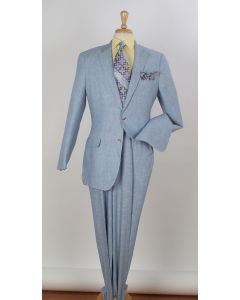 Apollo King Men's 2pc Executive Outlet Suit - 100% Linen