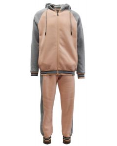 Stacy Adams Men's 2 Piece Athletic Walking Suit - Two Tone