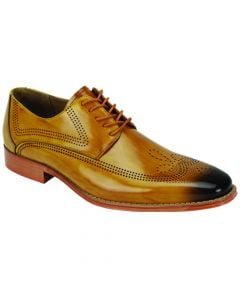 Giovanni Men's Leather Dress Shoe - Breathable Business Fashion