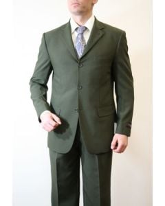 CCO Men's 2 Piece Outlet Suit - Non Vented 3 Button Jacket