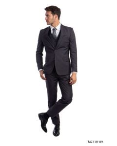 CCO Men's Outlet 3 Piece Executive Suit - Notch Lapel