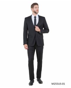 CCO Men's Outlet 3 Piece Ultra Slim Fit Executive Suit - Classy Business