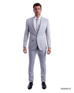 Tazio Men's Outlet 2 Piece Skinny Fit Suit - Bold Colors
