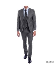 CCO Men's Outlet 3 Piece Executive Suit - U Vest