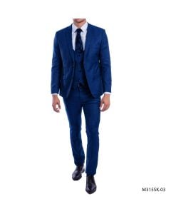 Sean Alexander Men's 3 Piece Executive Suit - U Vest