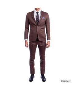 Sean Alexander Men's 2 Piece Skinny Fit Suit - Executive Style