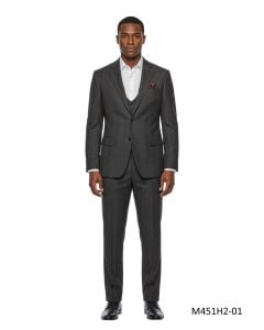 Brown Plaid Suit Mens Suits Modern Fit Suits for Men