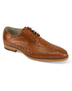 Giovanni Men's Leather Dress Shoe - Alligator Style