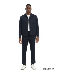 CCO Men's Outlet Slim Fit 2 Piece Walking Suit - Casual Suit Set