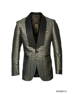 Empire Men's Luxurious Sport Coat - Mini Jacquard