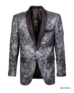 Empire Men's Outlet Luxurious Sport Coat - Metallic Flower