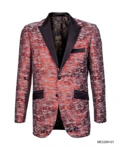 Empire Men's Luxurious Sport Coat - Blurred Colors