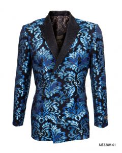 Empire Men's Luxurious Sport Coat - Bright Floral