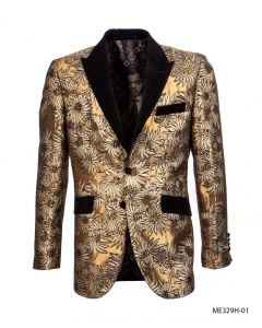 Empire Men's Luxurious Sport Coat - Sunflower