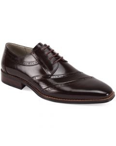Giovanni Men's Outlet Leather Dress Shoe - Stylish Perforations