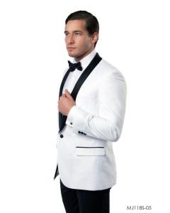Tazio Men's Classic Fashion Sport Coat - Bold Two Tone