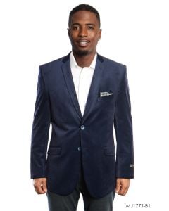 Tazio Men's Classic Fashion Sport Coat - Sleek Finish