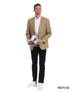 CCO Men's Outlet Classic Fashion Sport Coat - Fashion Glen Plaid
