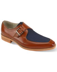 Giovanni Men's Leather Dress Shoe - Elegant Buckle