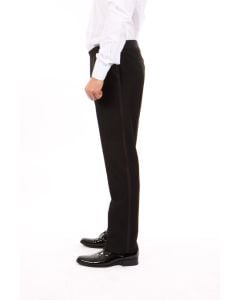 CCO Men's Outlet Slim Fit Tuxedo Pants - Side Satin Accent