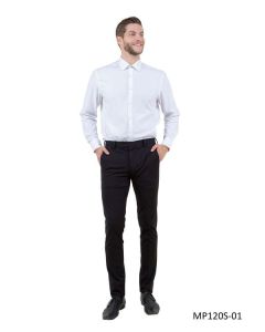 Zegarie Men's Slim Fit Pants - 4 Way Stretch