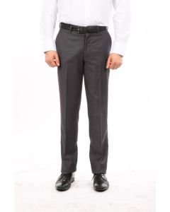 Zegarie Men's Flat Front Pants - Wool Slim Fit