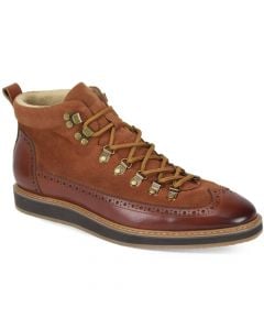 CCO Men's Leather Dress Boot - Winged Tip