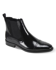 Giovanni Men's Fashion Chelsea Boot - Smooth Leather Feel