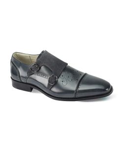 Giovanni Men's Outlet Leather Dress Shoe - Snake Buckle