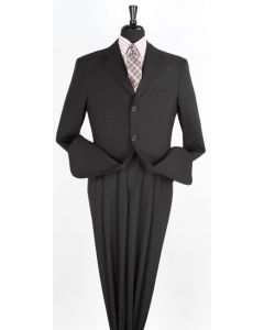 Royal Diamond Men's Outlet 2 Piece Poplin Discount Suit - Solid Colors