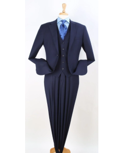 Royal Diamond Men's Outlet 3pc Discount Fashion Suit - Sleek Business
