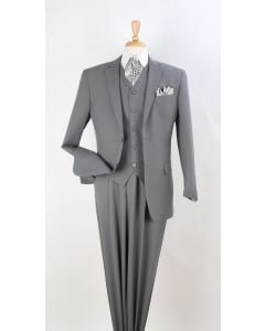 Royal Diamond Men's 3pc Discount Fashion Suit - Sleek Business