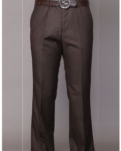 Statement Men's Dress Pants - Solid Pleated Slacks
