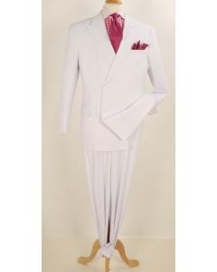 Royal Diamond Men's Outlet 2pc Double Breasted Suit - Pleated Pants