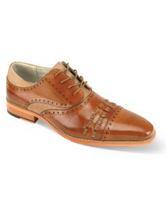 Giovanni Men's Outlet Leather High Fashion Dress Shoe - Fabric Weave