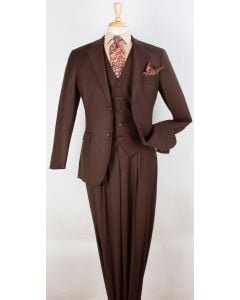Royal Diamond Men's 3 Piece Executive Suit - Classic Business