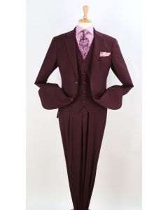 Royal Diamond Men's 3 Piece Executive Suit - Classic Business