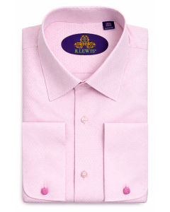 Light Pink Mens Dress Shirt French Cuff Shirts Button Down Shirt