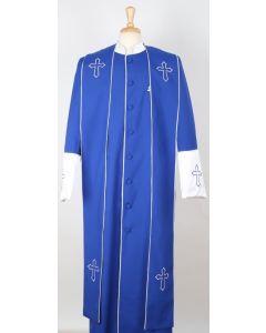 Tony Blake Men's Outlet Church Robe with Stole - Pastor Church Robe