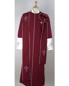 Tony Blake Men's Church Robe with Stole - Pastor Church Robe