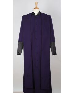 Tony Blake Men's Church Robe with Stole - Pastor Church Robe