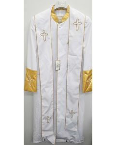 Tony Blake Men's Outlet Church Robe with Stole - Pastor Church Robe