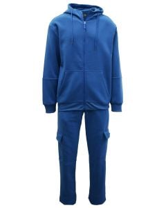 Stacy Adam's Men's 2 Piece Athletic Walking Suit - Fleece Set