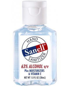 Instant Hand Sanitizer 5 Pack - 63% Alcohol