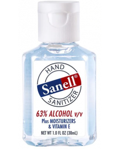 Instant Hand Sanitizer 5 Pack - 63% Alcohol