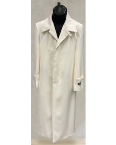 Carmel Zhao Men's Full Length Top Coat - Single Breasted