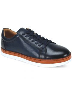 Steven Land Men's Premium Leather Fashion Shoe - Leather Sneaker