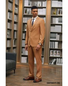 Stacy Adams Men's Outlet 3 Piece Hybrid Suit - Solid Texture