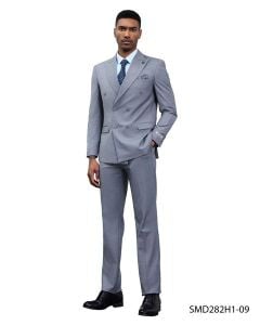 Stacy Adams Men's 2 Piece Executive Suit - Double Breasted
