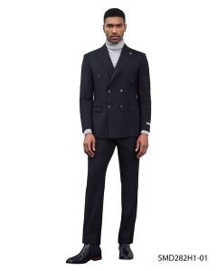CCO Men's Outlet 2 Piece Executive Suit - Double Breasted